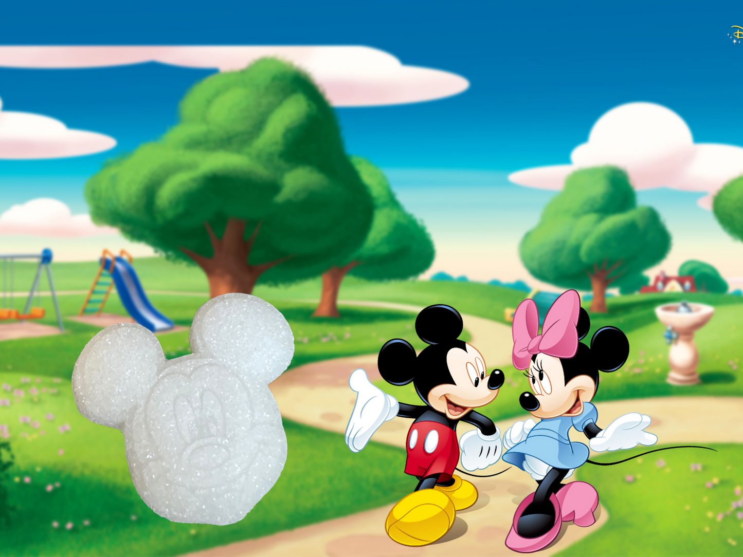 Mickey Mouse Sugar Cubes (20) – Iconic Disney Shaped Sugar for Tea, Coffee, Baby Showers, Party Favors & Cute Classic Gift Idea